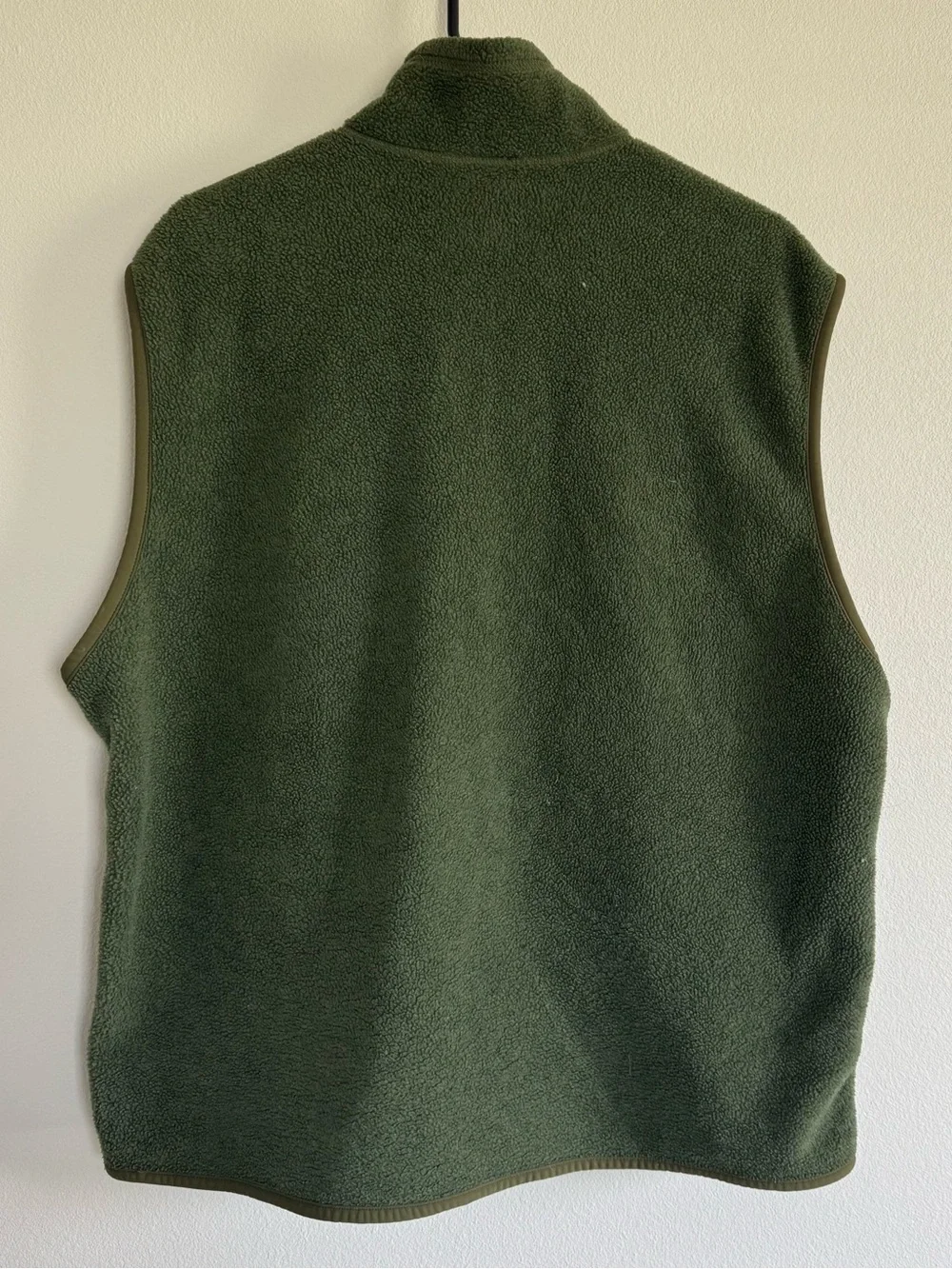 Patagonia Synchilla Fleece Vest Forest Green Full-Zip Vintage XL Gorpcore